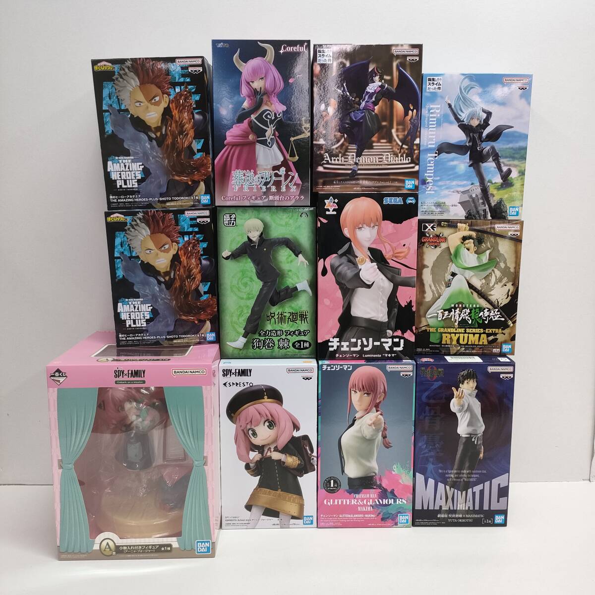 065Z425☆【未開封品】アニメ プライズ フィギュア 大量 まとめ 065Z425☆【未開封品】アニメ プライズ フィギュア 大量 まとめ