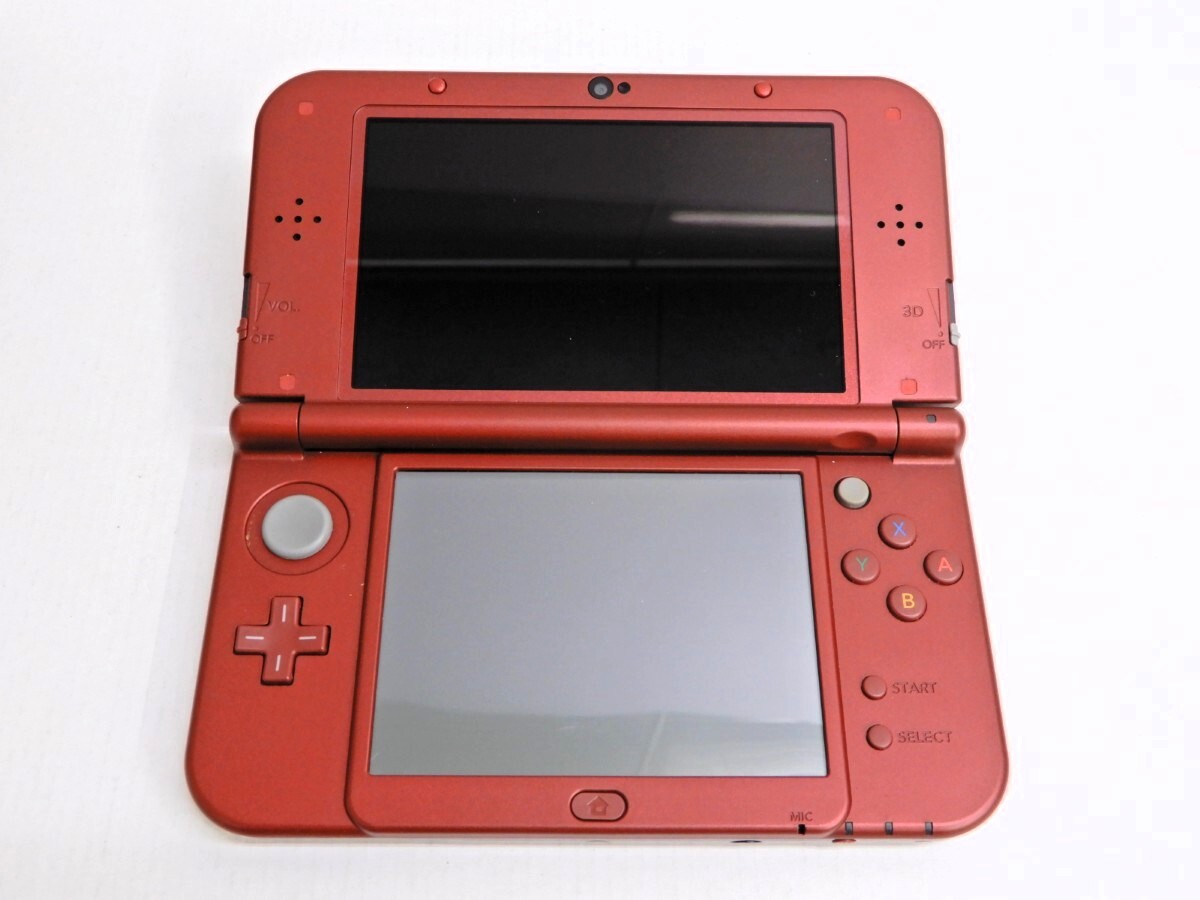 060Z387☆【中古品】new ニンテンドー 3DS LL 本体 メタリック 060Z387☆【中古品】new ニンテンドー 3DS LL 本体 メタリック