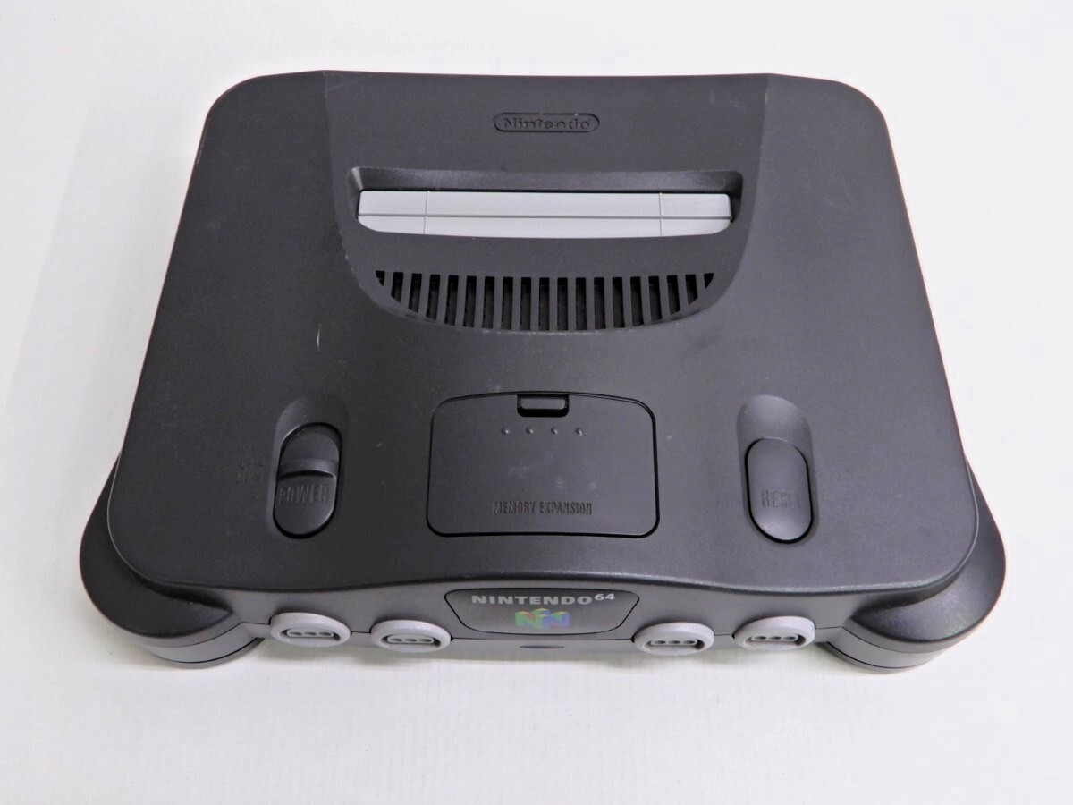 045Z465☆【中古品】NINTENDO 64 本体・コントローラー セット 045Z465☆【中古品】NINTENDO 64 本体・コントローラー セット