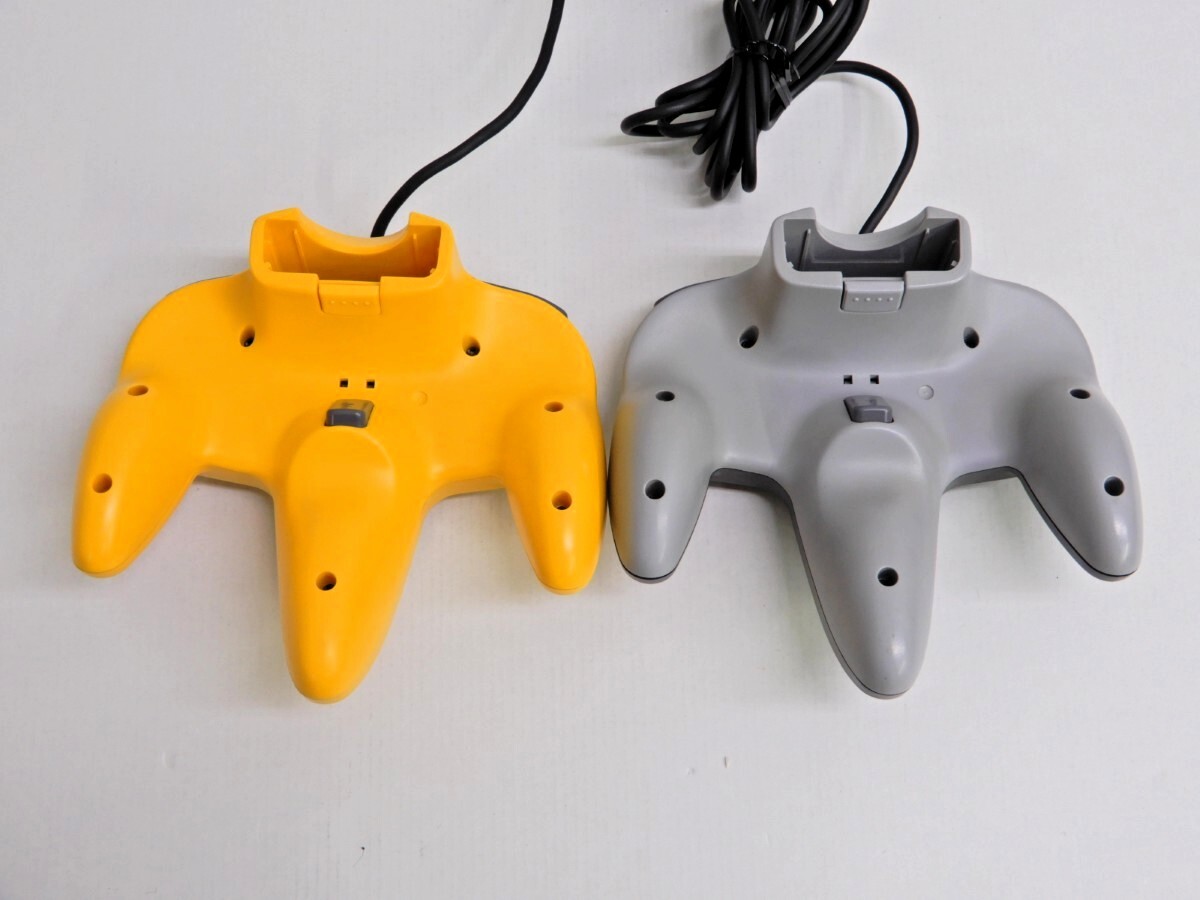 045Z465☆【中古品】NINTENDO 64 本体・コントローラー セット 045Z465☆【中古品】NINTENDO 64 本体・コントローラー セット