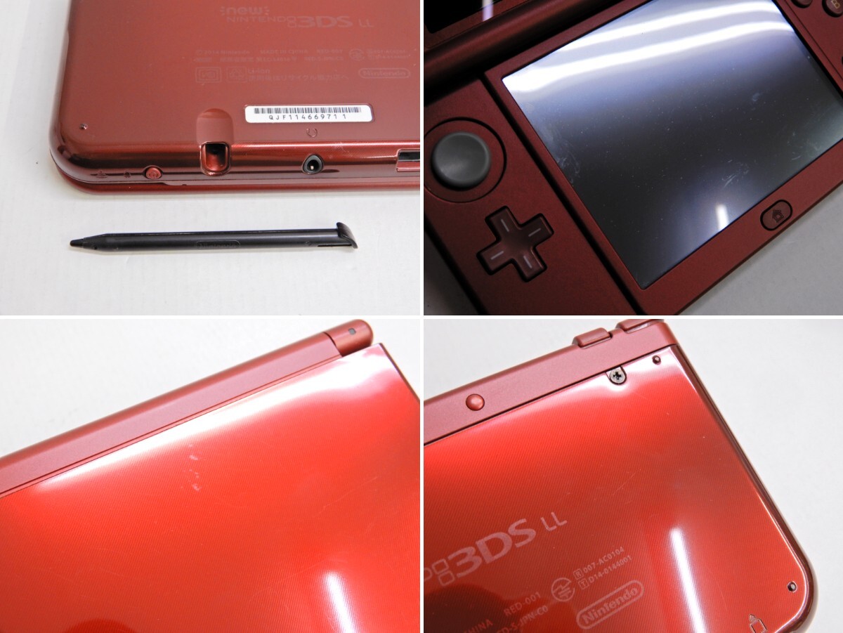 060Z387☆【中古品】new ニンテンドー 3DS LL 本体 メタリック 060Z387☆【中古品】new ニンテンドー 3DS LL 本体 メタリック