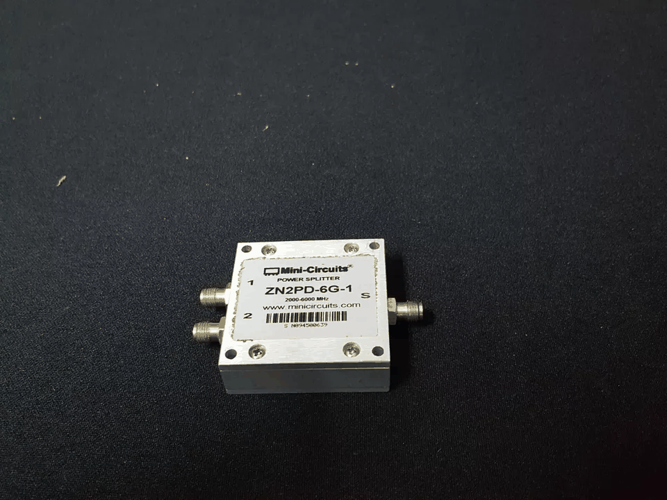 (NBC) Mini-Circuits ZN2PD-6G-1: Power Splitter， 2000-6000MHz， SMA Type (0639)