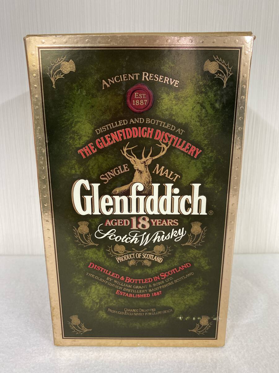 8693 未開栓 Glenfiddich/グレンフィディック 18年 エンシェント 8693 未開栓 Glenfiddich/グレンフィディック 18年 エンシェント