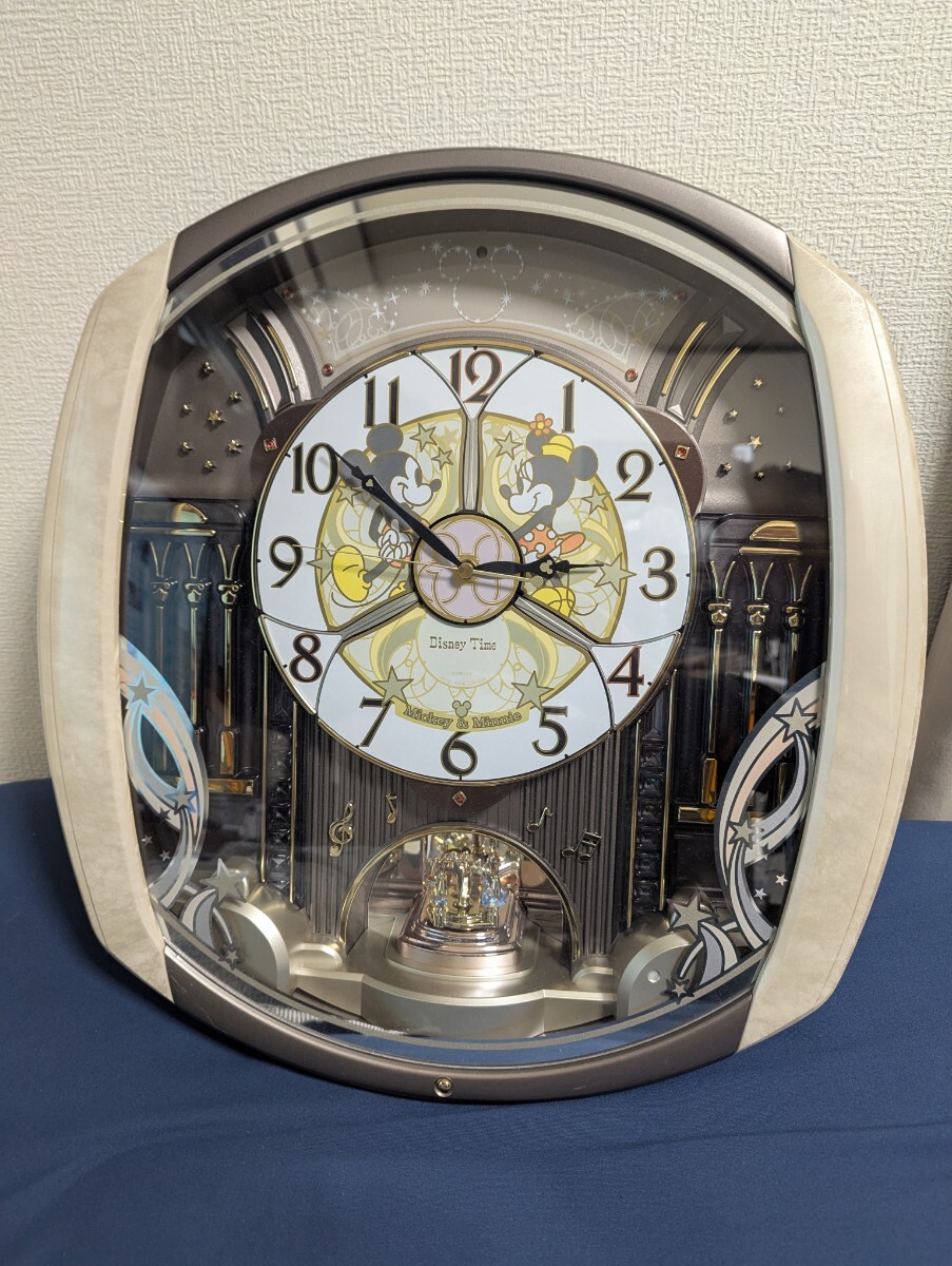 SEIKO からくり時計 電波時計 ミッキーフレンズ FW563A 動作確認 SEIKO からくり時計 電波時計 ミッキーフレンズ FW563A 動作確認