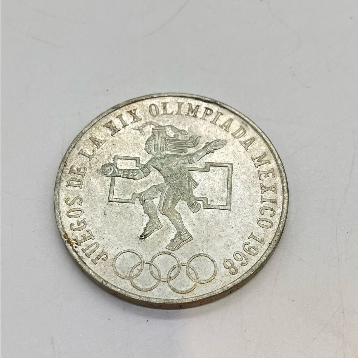 Y11405】古銭 メキシコ 25ペソ 銀貨 1968 メキシコオリンピック Y11405】古銭 メキシコ 25ペソ 銀貨 1968 メキシコオリンピック