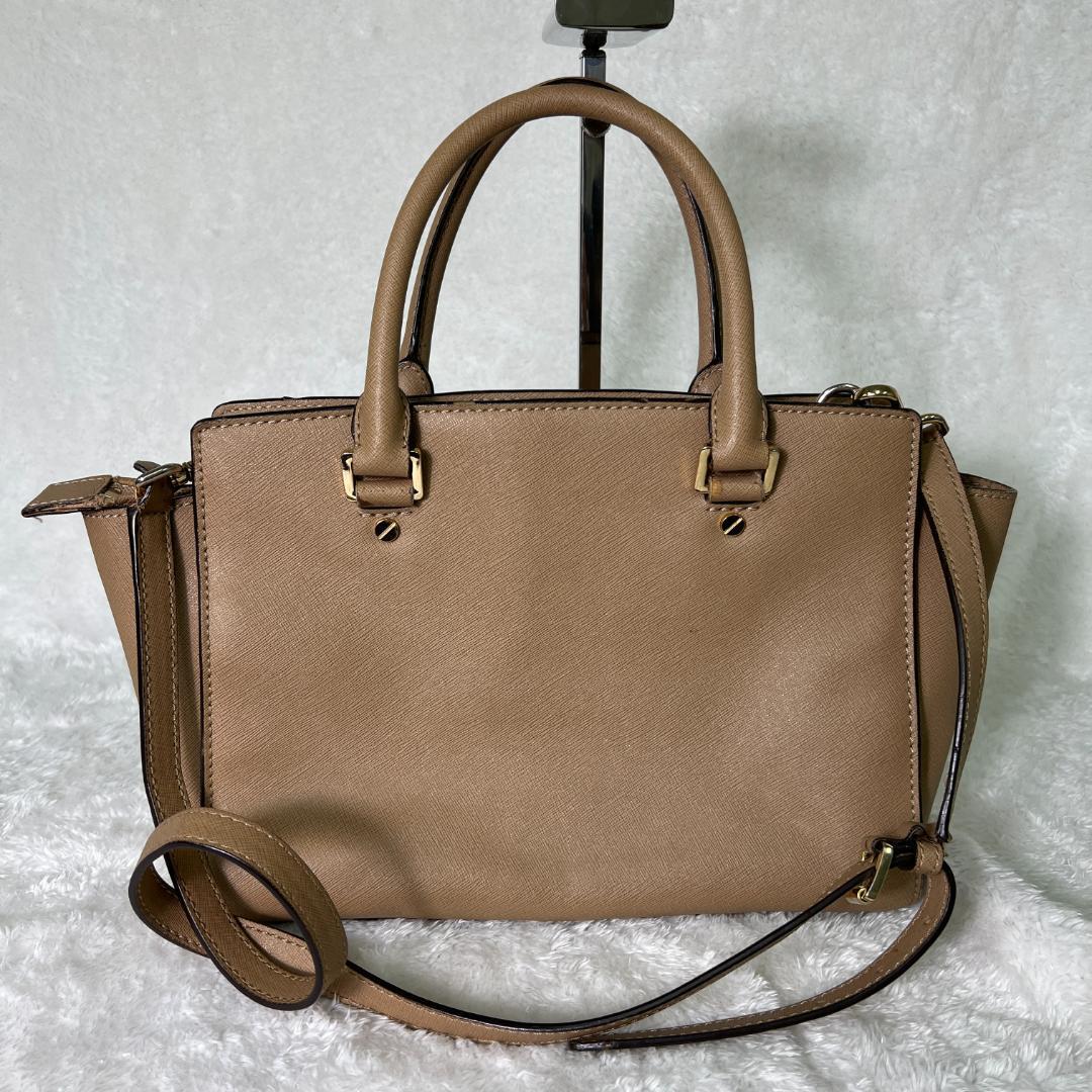人気》MICHAEL KORS マイケルコース ハンドバッグ ベージュ 人気》MICHAEL KORS マイケルコース ハンドバッグ ベージュ