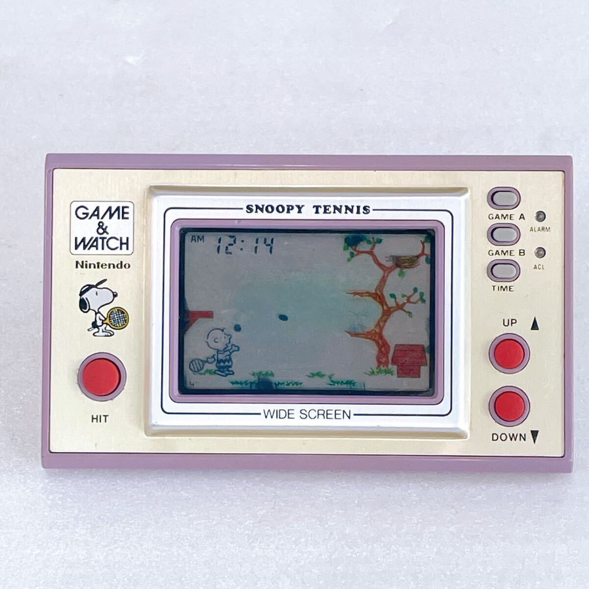 ☆希少!☆ ゲームウォッチ スヌーピーテニス 当時物 Nintendo ☆希少!☆ ゲームウォッチ スヌーピーテニス 当時物 Nintendo
