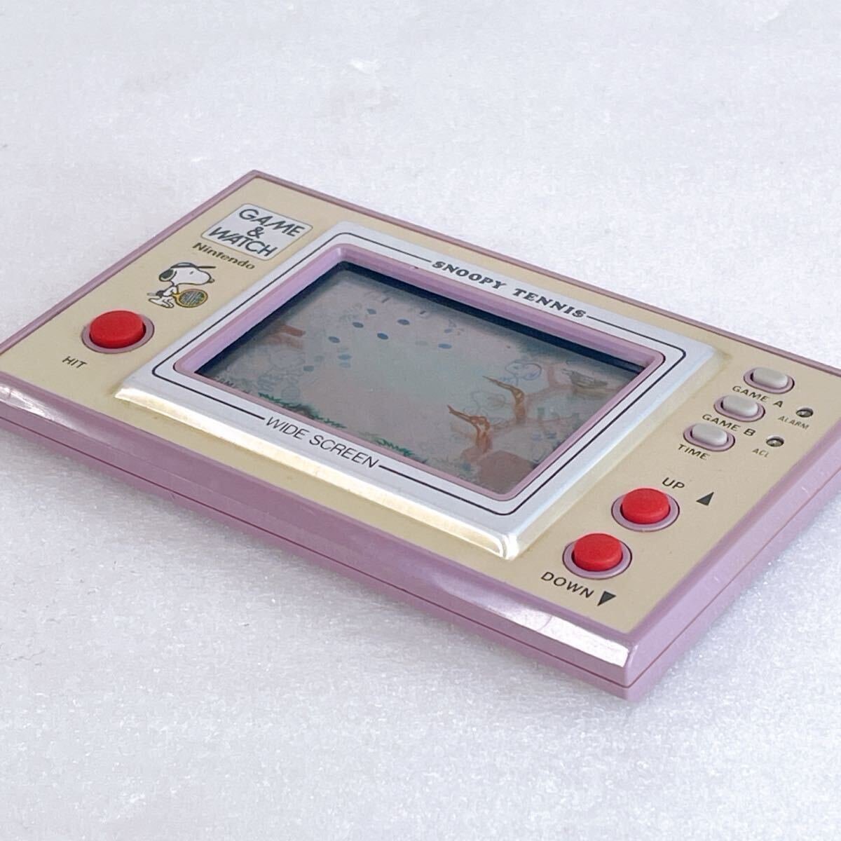 ☆希少!☆ ゲームウォッチ スヌーピーテニス 当時物 Nintendo ☆希少!☆ ゲームウォッチ スヌーピーテニス 当時物 Nintendo