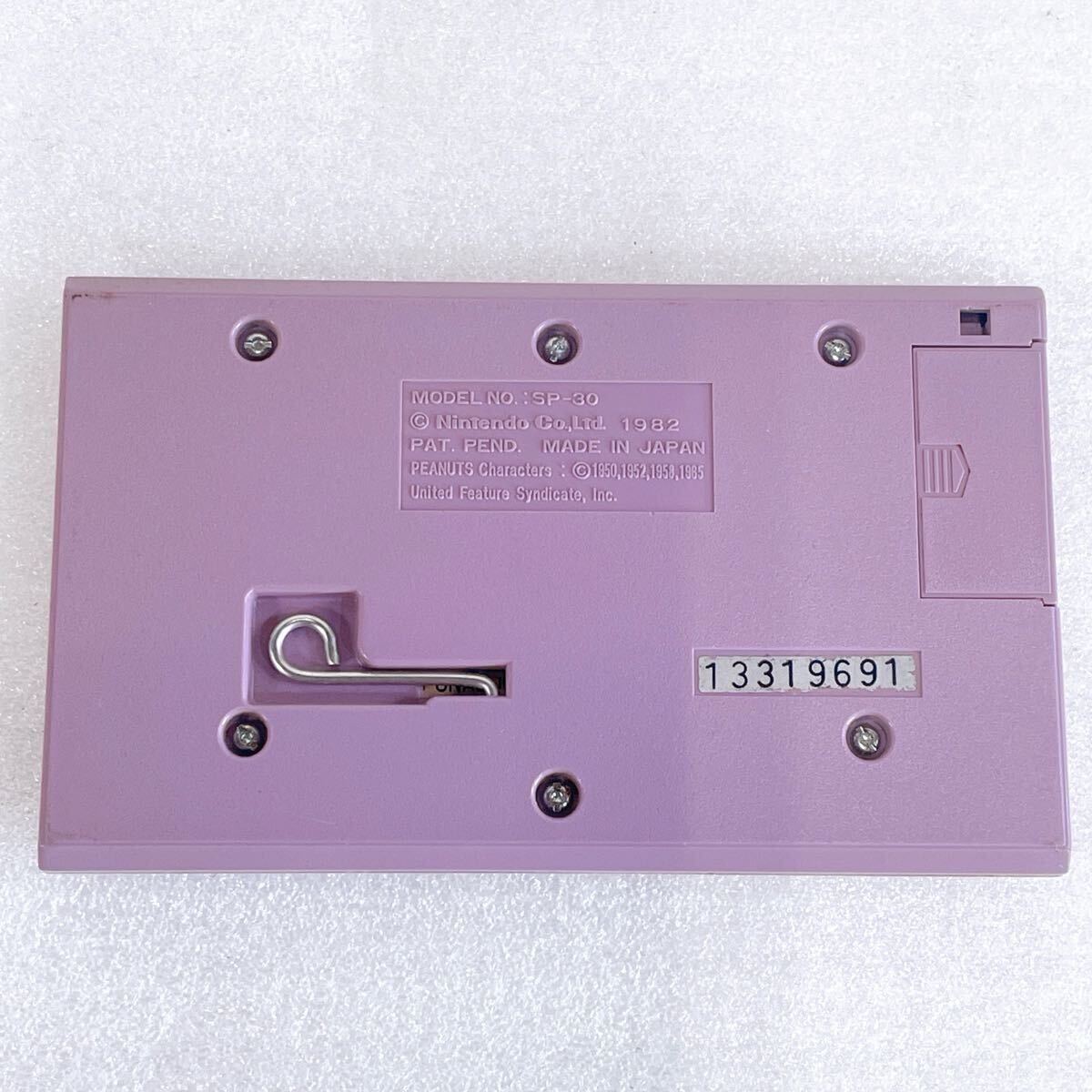 ☆希少!☆ ゲームウォッチ スヌーピーテニス 当時物 Nintendo ☆希少!☆ ゲームウォッチ スヌーピーテニス 当時物 Nintendo