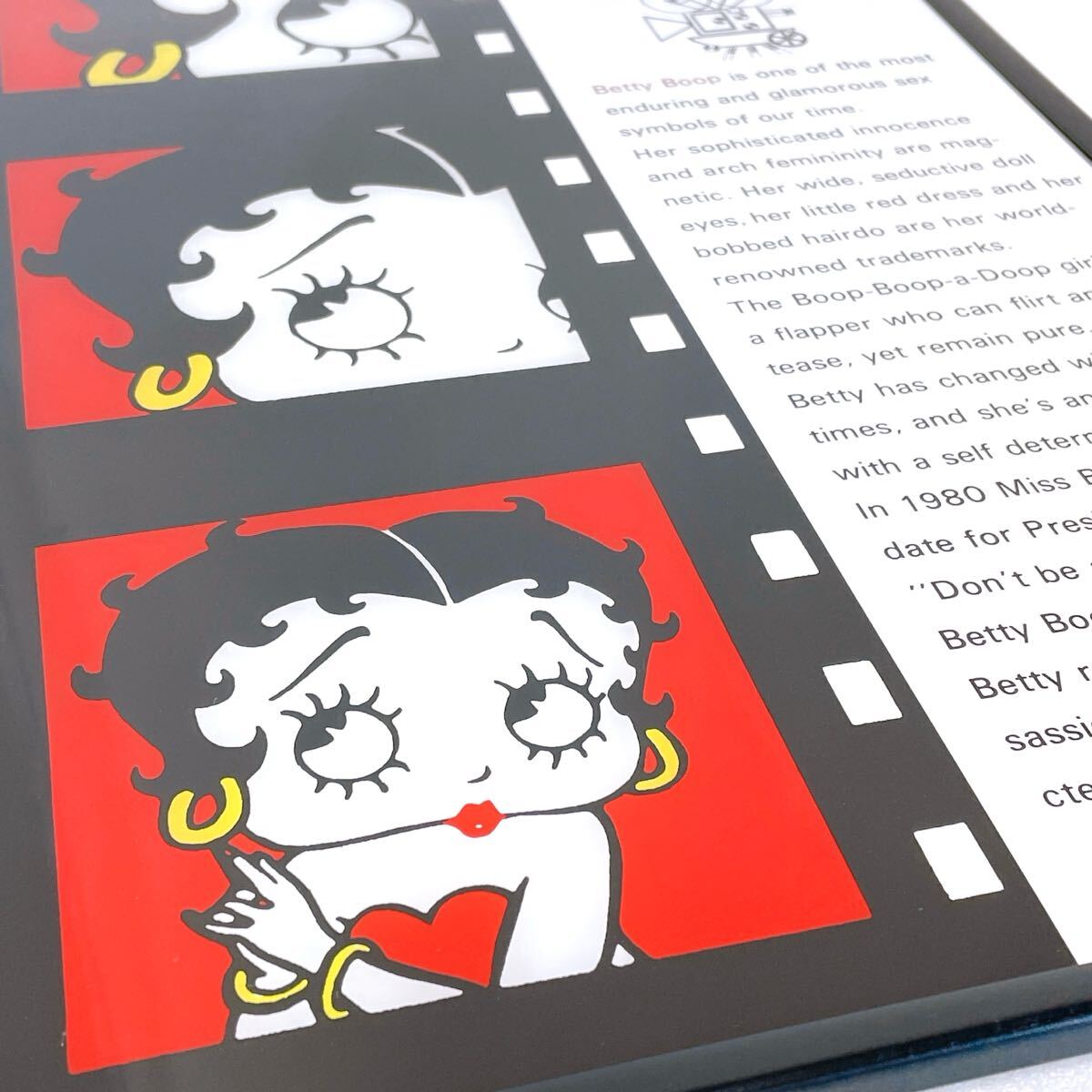 ☆希少!レア☆ BETTY BOOP ベティブープ パブミラー(約46×30.5 ☆希少!レア☆ BETTY BOOP ベティブープ パブミラー(約46×30.5