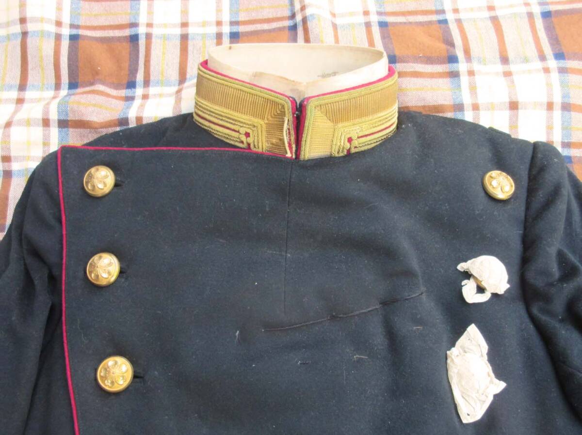 旧日本陸軍・工兵中尉大礼服(明治期 日本軍服軍衣軍刀帯拳銃剣 旧日本陸軍・工兵中尉大礼服(明治期 日本軍服軍衣軍刀帯拳銃剣