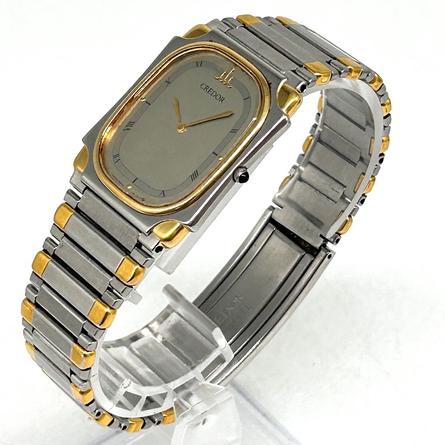 AH-4】SEIKO セイコー CREDOR クレドール 9570-5160 SS+22K SGP AH-4】SEIKO セイコー CREDOR クレドール 9570-5160 SS+22K SGP