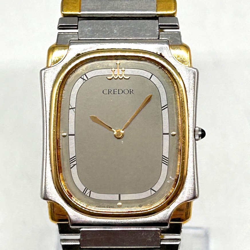 AH-4】SEIKO セイコー CREDOR クレドール 9570-5160 SS+22K SGP AH-4】SEIKO セイコー CREDOR クレドール 9570-5160 SS+22K SGP