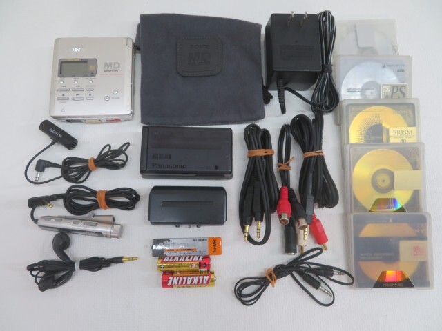 ☆SONY MZ-R55 ポータブルMDレコーダー WALKMAN 録音/再生/REC ☆SONY MZ-R55 ポータブルMDレコーダー WALKMAN 録音/再生/REC