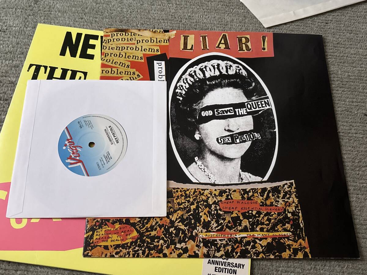 超音波洗浄済 SEX PISTOLS/NEVER MIND THE BOLLOCKS 30th Anniversary Edition LP,EP アナログレコード 2枚組 VINYL セックス・ピストルズ_画像4
