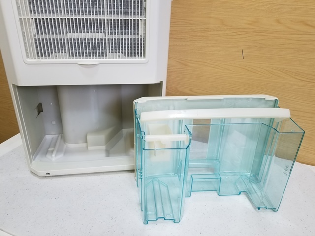 あ//つH4896 【2011年制】CORONA コロナ　冷風(fēng)?衣類(lèi)干燥除濕機(jī) CDM-1011　どこでもクーラー　オーシャングリーン　動(dòng)作品