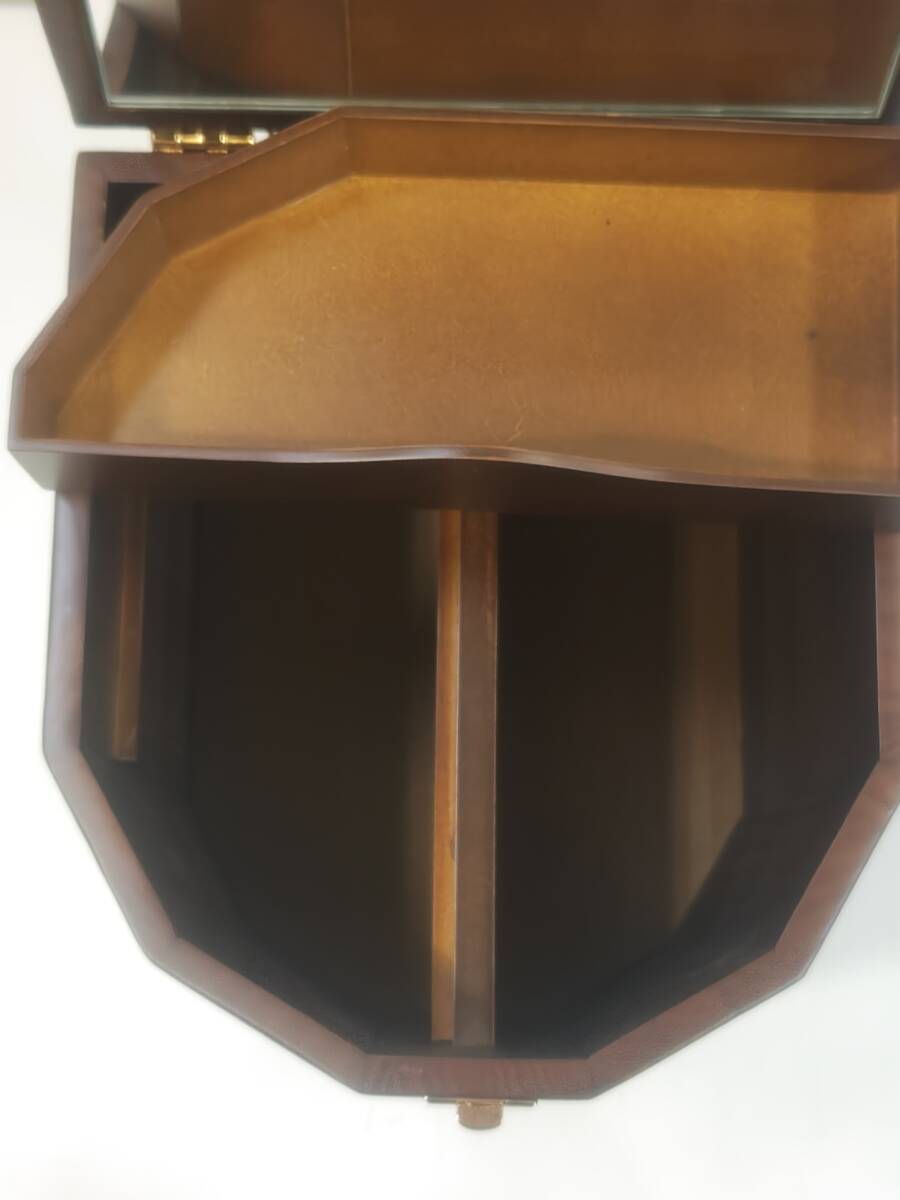 あ//つH4722 【未使用?保管品】 Kenhope メイクボックス 化粧箱　メイクBOX　　マフィン