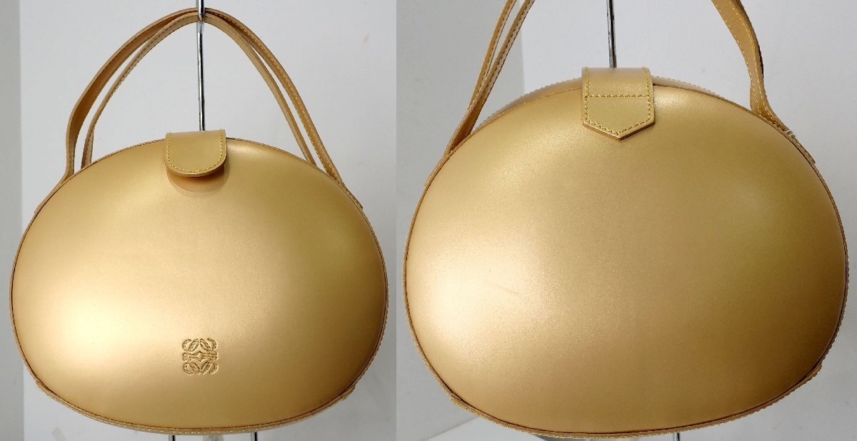 幻の逸品!ヴィンテージ 超美品 ロエベ 丸形 2WAY ショルダー 幻の逸品!ヴィンテージ 超美品 ロエベ 丸形 2WAY ショルダー