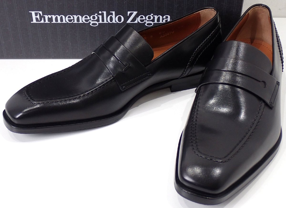 定価12万円↑新品 ゼニア Zegna クチュール スリッポン 靴 定価12万円↑新品 ゼニア Zegna クチュール スリッポン 靴