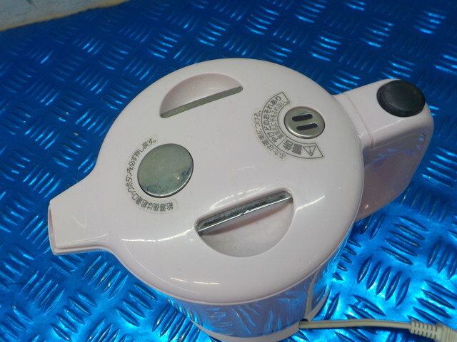 TIN●〇タイガー　電気ケトル 中古 0.6L PFY-A060 ピンクP 7-4/10（ぼ）_画像2