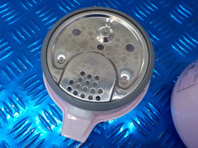 TIN●〇タイガー　電気ケトル 中古 0.6L PFY-A060 ピンクP 7-4/10（ぼ）_画像8