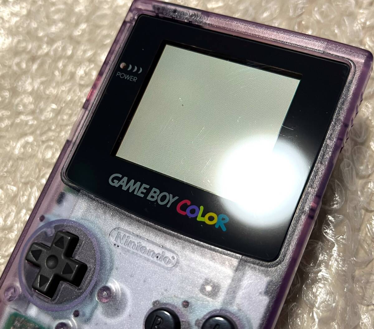 美品・動作確認済み〉GB GBC ゲームボーイカラー 本体 クリア 美品・動作確認済み〉GB GBC ゲームボーイカラー 本体 クリア