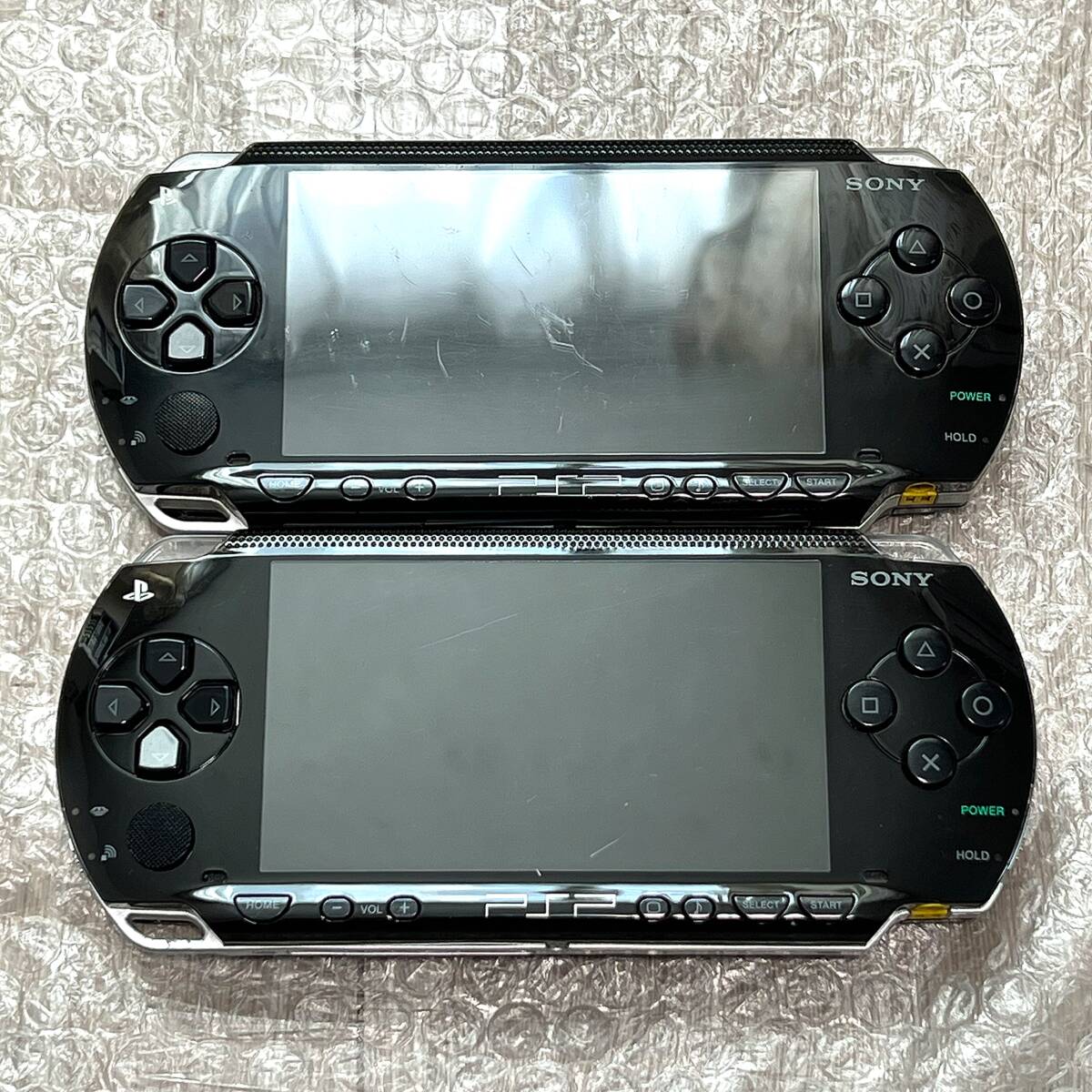 動作確認済み〉PSP-1000 本体 ピアノブラック 2台 PlayStation 動作確認済み〉PSP-1000 本体 ピアノブラック 2台 PlayStation