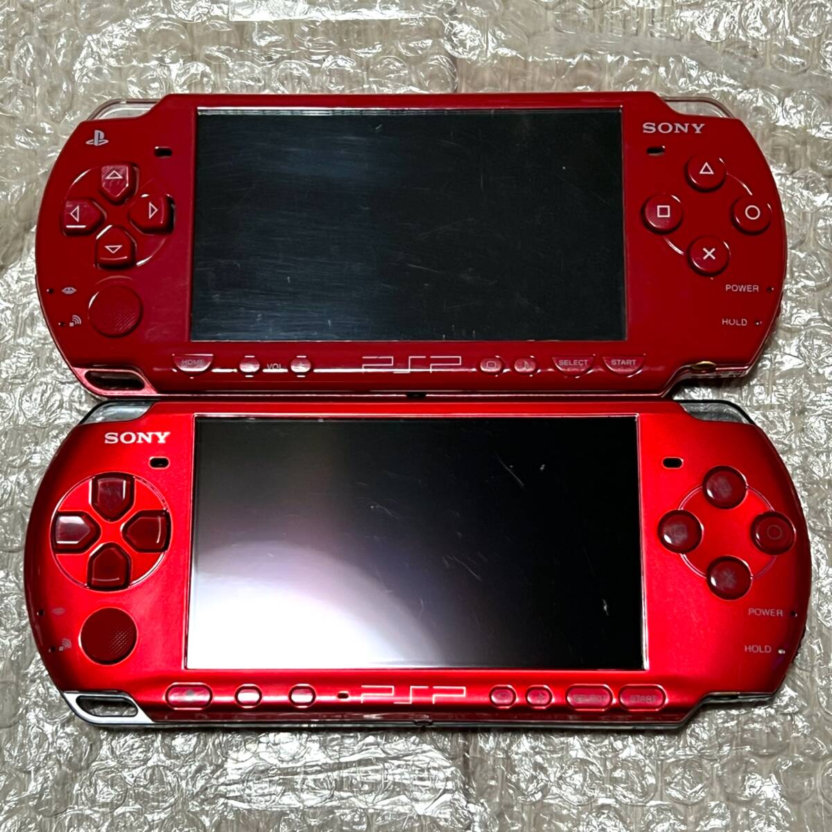 現状品・動作確認済み〉PSP-3000 本体 ラディアントレッド +PSP 現状品・動作確認済み〉PSP-3000 本体 ラディアントレッド +PSP