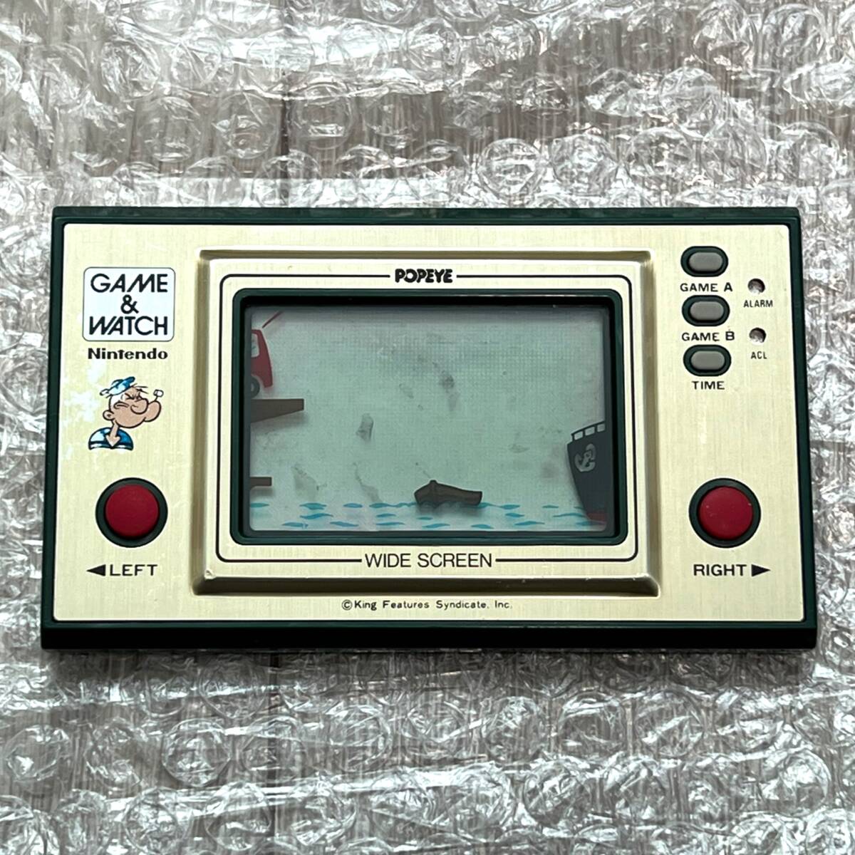 一部難あり・動作確認済〉LSI 任天堂 ゲームウォッチ POPEYE 一部難あり・動作確認済〉LSI 任天堂 ゲームウォッチ POPEYE