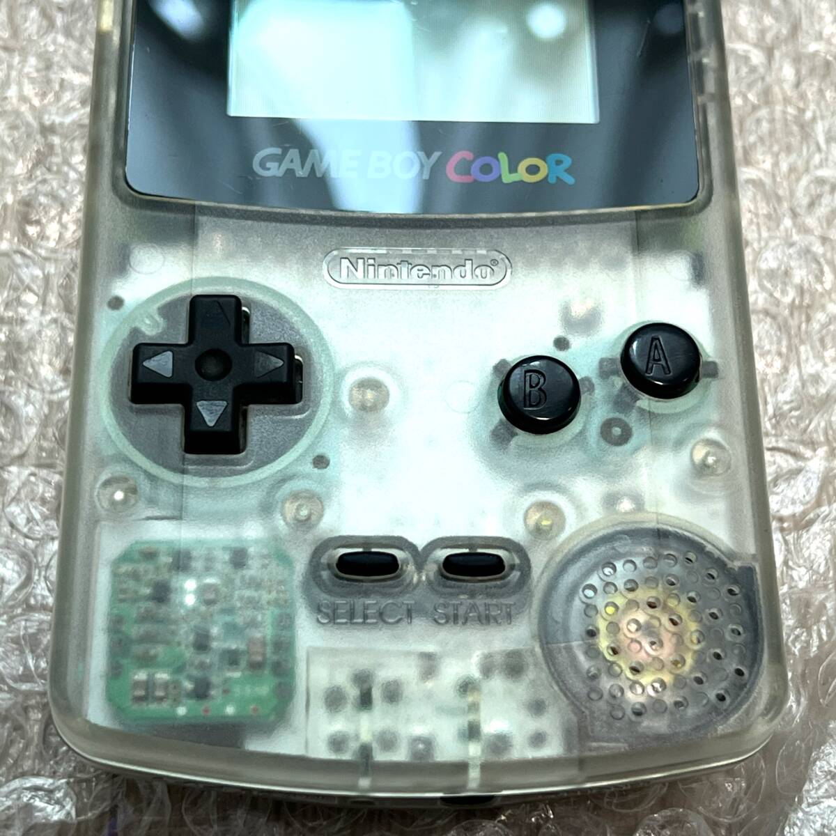 良品・動作確認済〉GB GBC ゲームボーイカラー 本体 クリア CGB 良品・動作確認済〉GB GBC ゲームボーイカラー 本体 クリア CGB