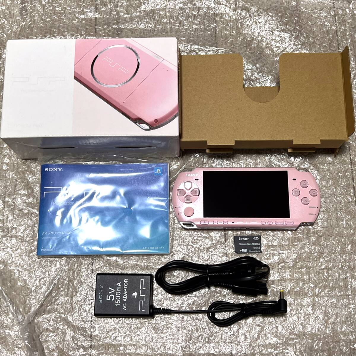 本体美品・動作確認済み・最終型〉PSP-3000 本体 ブロッサム 本体美品・動作確認済み・最終型〉PSP-3000 本体 ブロッサム