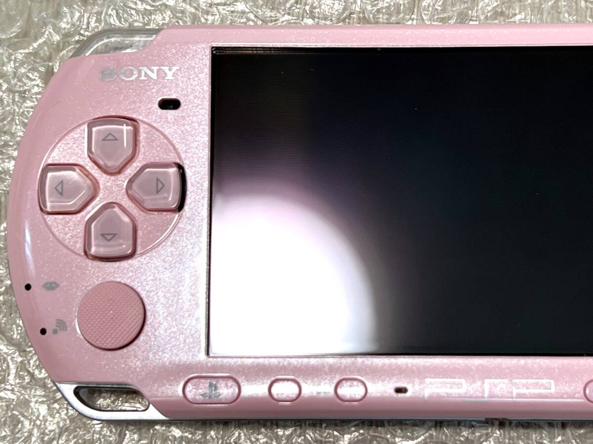 美品・動作確認済み・最終型〉PSP-3000 本体 ブロッサムピンク 美品・動作確認済み・最終型〉PSP-3000 本体 ブロッサムピンク