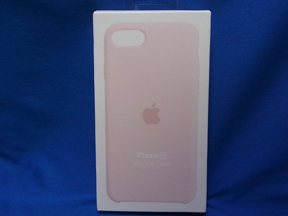 Apple 純正 iPhone 7 / 8 / SE シリコンケース - チョークピンク Apple 純正 iPhone 7 / 8 / SE シリコンケース - チョークピンク
