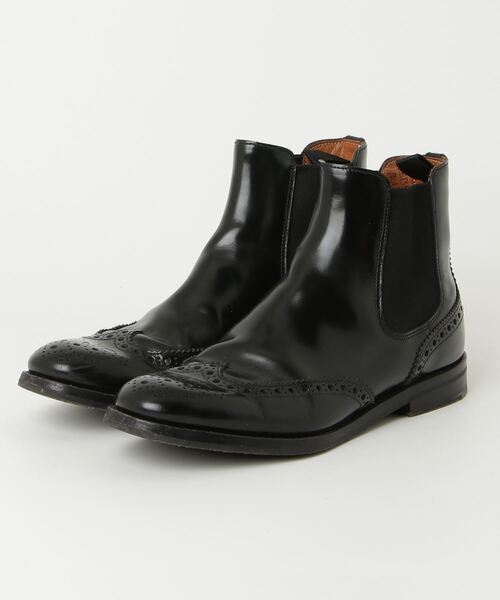 Church's」 ショートブーツ 37.5 ブラック レディース(23.5cm Church's」 ショートブーツ 37.5 ブラック レディース(23.5cm