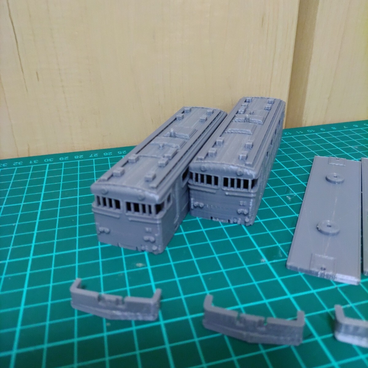 私鉄風電気機関車(1/80・HOゲージ)鉄道模型未塗装キット 2両分 私鉄風電気機関車(1/80・HOゲージ)鉄道模型未塗装キット 2両分