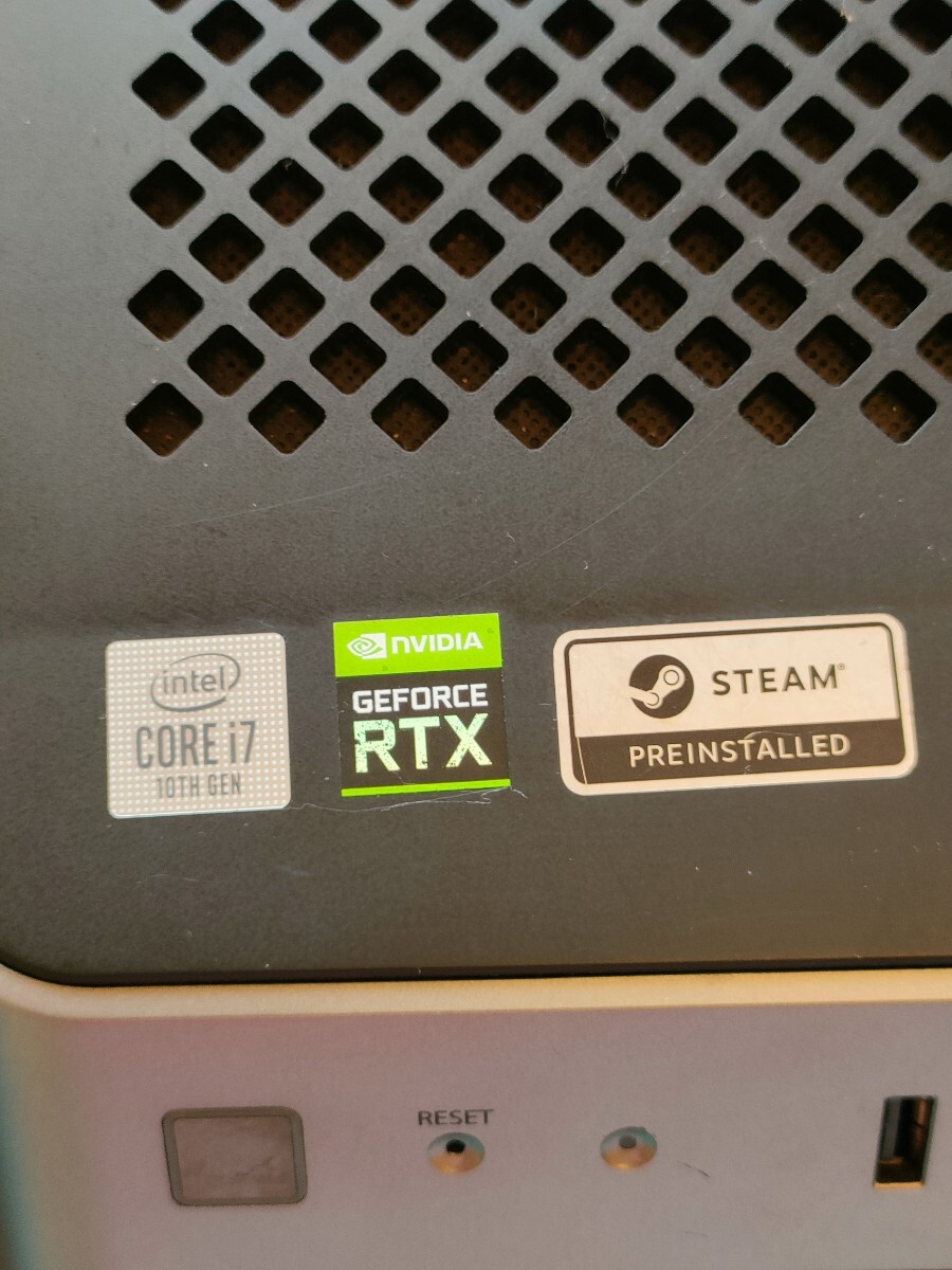 ☆【美品】THIRDWAVE GALLERIA XA7C-R70S 第10世代 Core i7 ☆【美品】THIRDWAVE GALLERIA XA7C-R70S 第10世代 Core i7