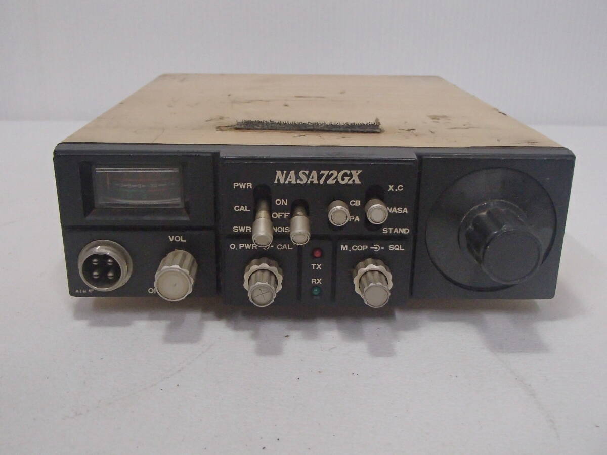 □□【未検品1円】CB無線 NASA72GX アマチュア無線機 動作未確認 □□【未検品1円】CB無線 NASA72GX アマチュア無線機 動作未確認