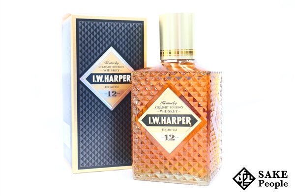 ◇注目! I.W.ハーパー 12年 750ml 43% 箱付き バーボン ◇注目! I.W.ハーパー 12年 750ml 43% 箱付き バーボン