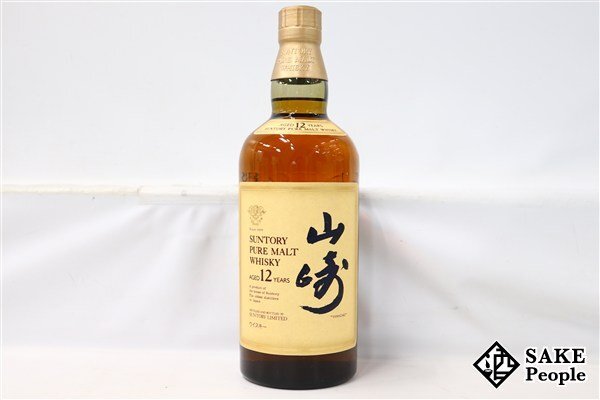◇1円~ サントリー 山崎 12年 ピュアモルト 750ml 43% 箱付き ◇1円~ サントリー 山崎 12年 ピュアモルト 750ml 43% 箱付き