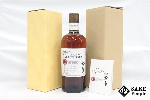 ◇1円~ ニッカ シングルカスク モルトウイスキー 余市 2014 ◇1円~ ニッカ シングルカスク モルトウイスキー 余市 2014