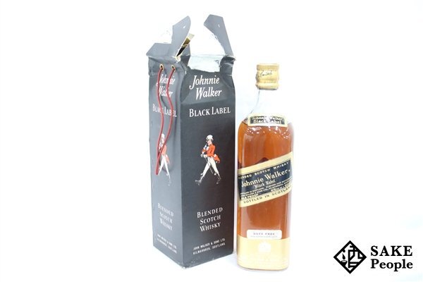 ◇注目! ジョニー ウォーカー ブラックラベル エクストラスペシャル 金キャップ コルク栓 760ml 43.4％ 箱付き スコッチ