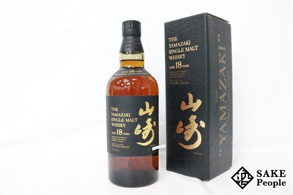 ◇1円~ サントリー 山崎 18年 シングルモルト 旧ラベル 700ml ◇1円~ サントリー 山崎 18年 シングルモルト 旧ラベル 700ml