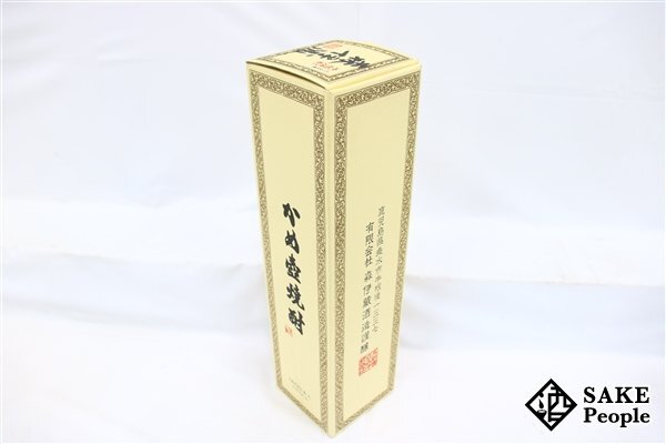 ☆1円~ 森伊蔵 1800ml 25度 箱・ボトルカバー付き 詰日記載なし ☆1円~ 森伊蔵 1800ml 25度 箱・ボトルカバー付き 詰日記載なし