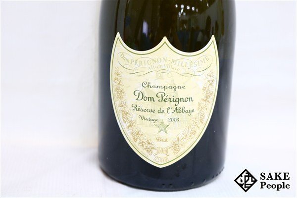 □注目! ドン・ペリニヨン レゼルヴ・ド・ラベイ 2003 750ml □注目! ドン・ペリニヨン レゼルヴ・ド・ラベイ 2003 750ml