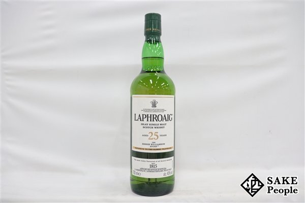 ◇注目! ラフロイグ 25年 ベッシー ウィリアムソン 700ml 43% 外 ◇注目! ラフロイグ 25年 ベッシー ウィリアムソン 700ml 43% 外