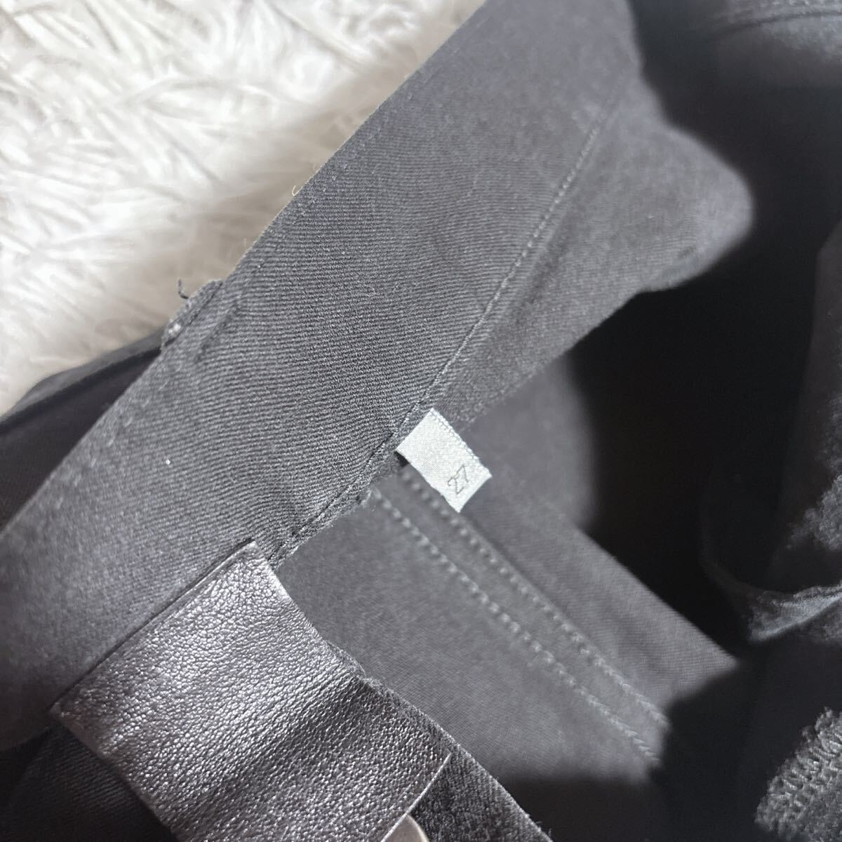 Dior homme ディオールオム ブラックデニム スキニー 27 クリス Dior homme ディオールオム ブラックデニム スキニー 27 クリス