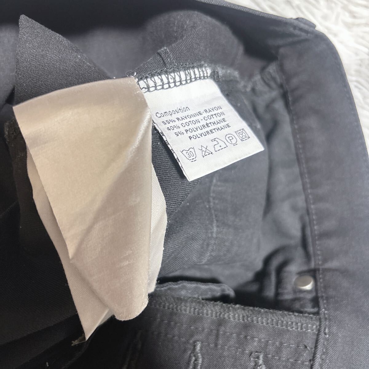 Dior homme ディオールオム ブラックデニム スキニー 27 クリス Dior homme ディオールオム ブラックデニム スキニー 27 クリス