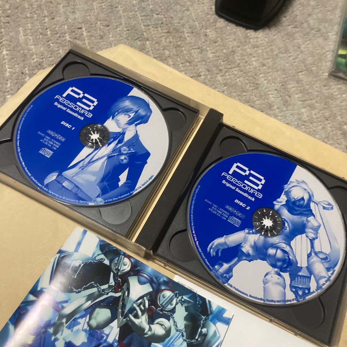 送料無料 ペルソナ3 オリジナルサウンドトラック 帯 楽譜付 送料無料 ペルソナ3 オリジナルサウンドトラック 帯 楽譜付