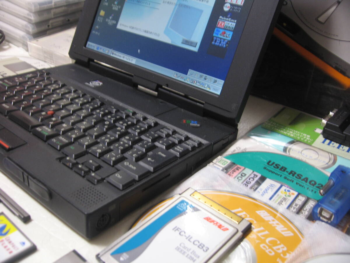 IBM ThinkPad235 (2607-20J) Windows98 Windows95 Windows3.1 OS IBM ThinkPad235 (2607-20J) Windows98 Windows95 Windows3.1 OS