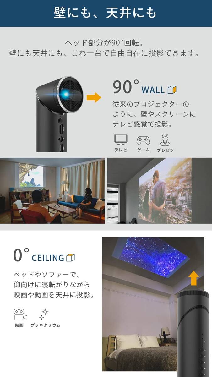 小型プロジェクター 90度回転 高音質|Yahoo!フリマ(旧PayPay 小型プロジェクター 90度回転 高音質|Yahoo!フリマ(旧PayPay